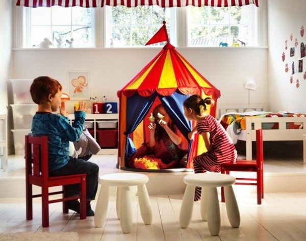 Детские игровые домики и матерчатые палатки — своя крепость для малыша