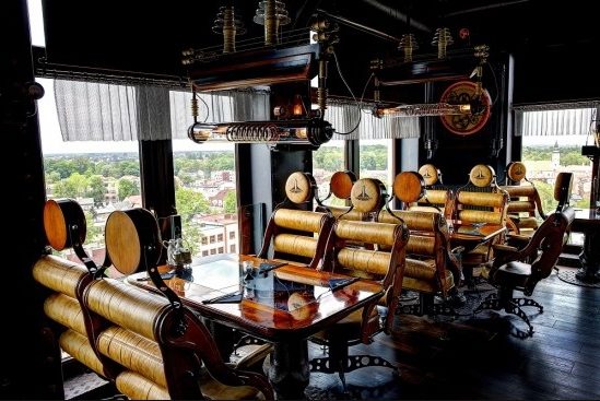 «Стімпанк Restaurant» – сучасний ресторан у водонапірній башті