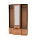 Шкаф-купе и другие разновидности гардероба с зеркалом в прихожей: создать интерьер с помощью одного предмета