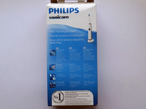 Обзор электрической зубной щетки Philips Sonicare CleanCare+ HX3292/28