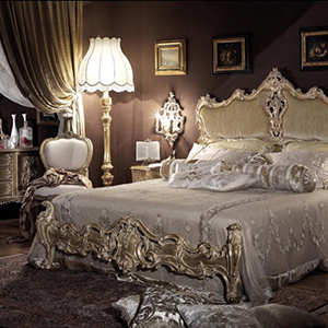 Спальня в стилі бароко – королівська розкіш на сучасний лад