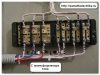 Схема подключения трехфазного счетчика ПСЧ-4ТМ.05.04 через трансформаторы тока в четырехпроводную сеть 380 (В)