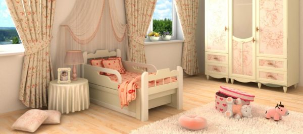Розсувні ліжка в дитячу: меблі, яка росте разом з дитиною