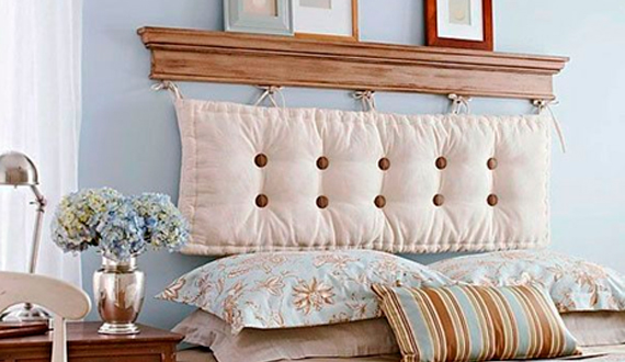 Як дешево виготовити шикарне узголів'я ліжка своїми руками?