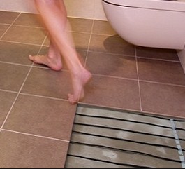 Тепла підлога у ванній — стандарт сучасного ремонту
