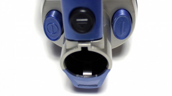 Обзор вертикального пылесоса Kitfort KT-521-2, серо-синий