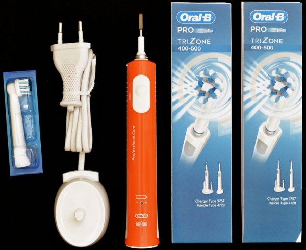 Обзор электрической зубной щетки Braun Oral-B Pro 400 D16.513 Cross Action