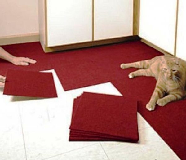 Як правильно укладати килимову плитку?