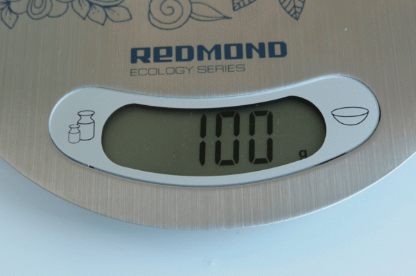 Обзор кухонных весов Redmond RS-M734