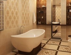 Керамічна плитка у ванну — спосіб сучасно і естетично оформити приміщення!