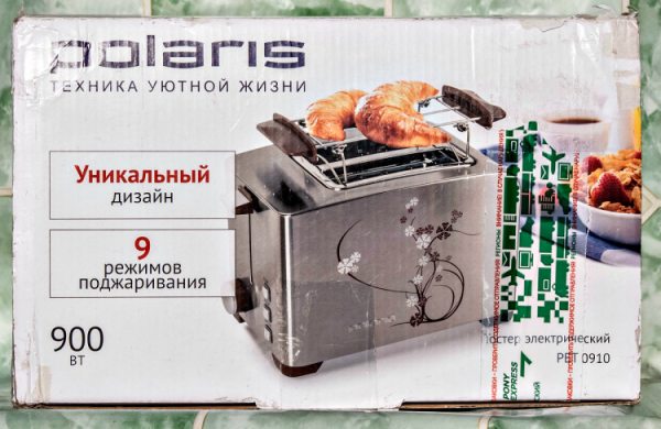 Обзор тостера Polaris PET 0910