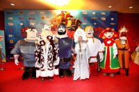 Кинозвёзды собрались на премьере мультфильма «Три богатыря и Морской царь». Фото