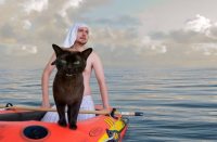 Британець і його кіт пародіюють культові сцени з фільмів